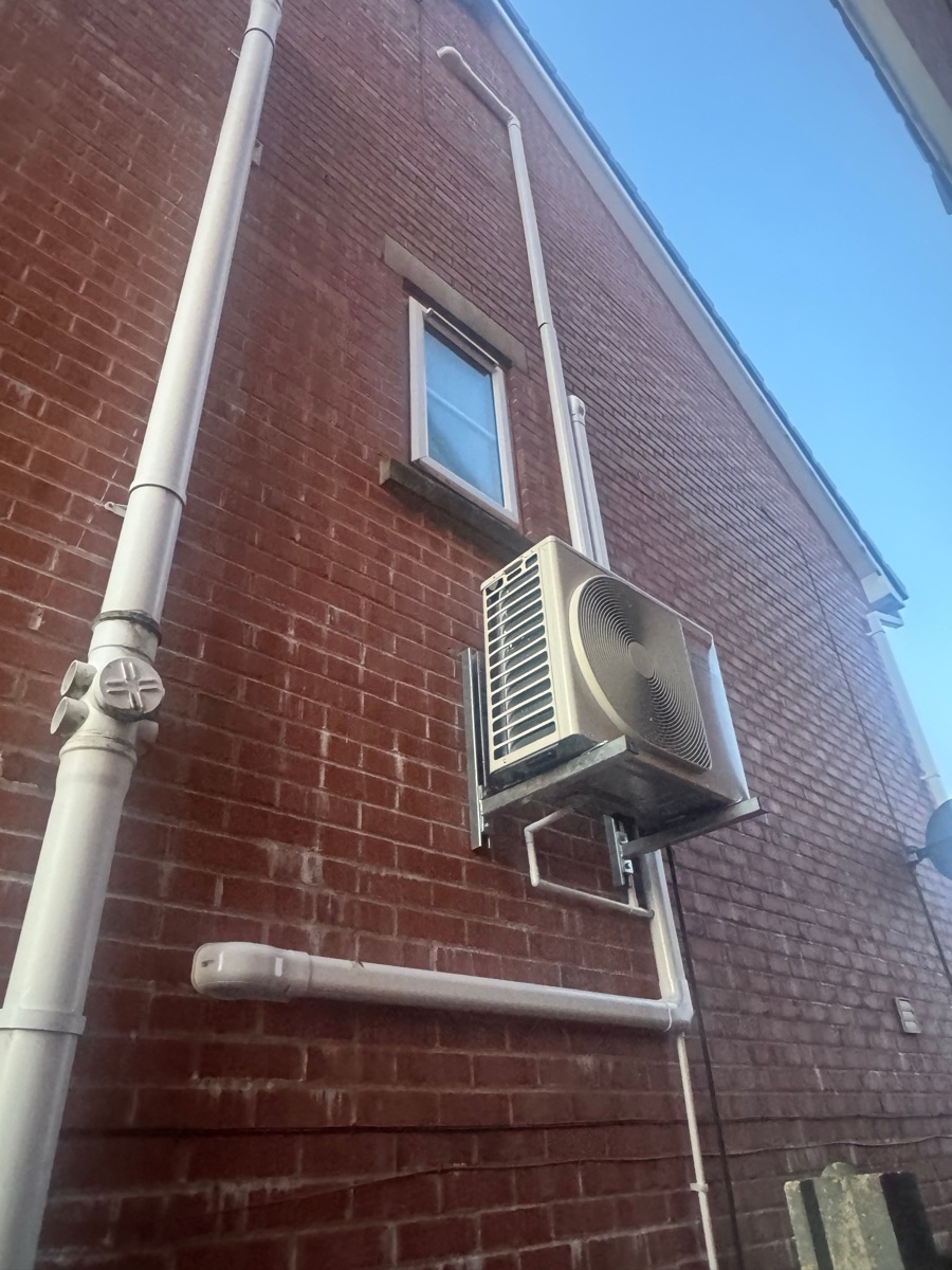 Toshiba air conditioning installation in Urmston