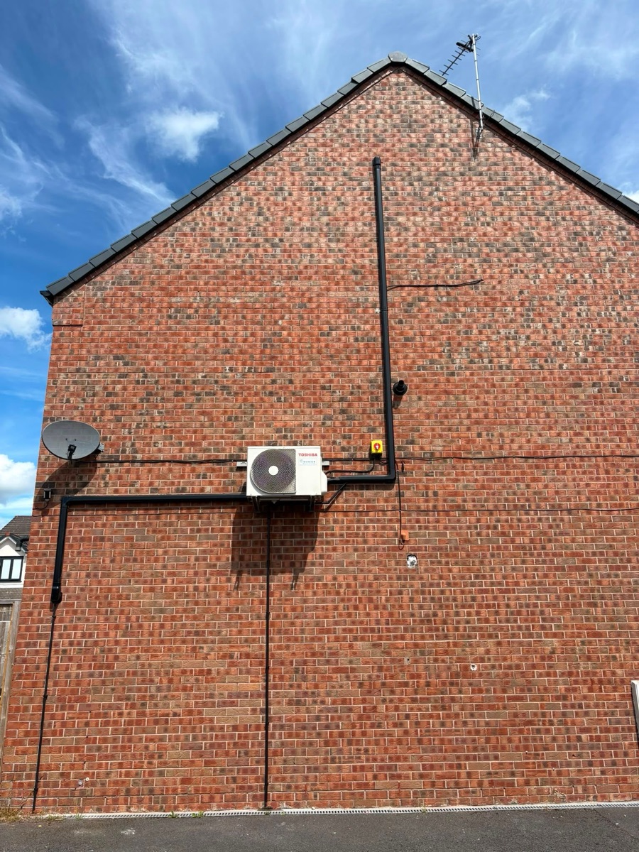 Toshiba air conditioning installation in Swinton