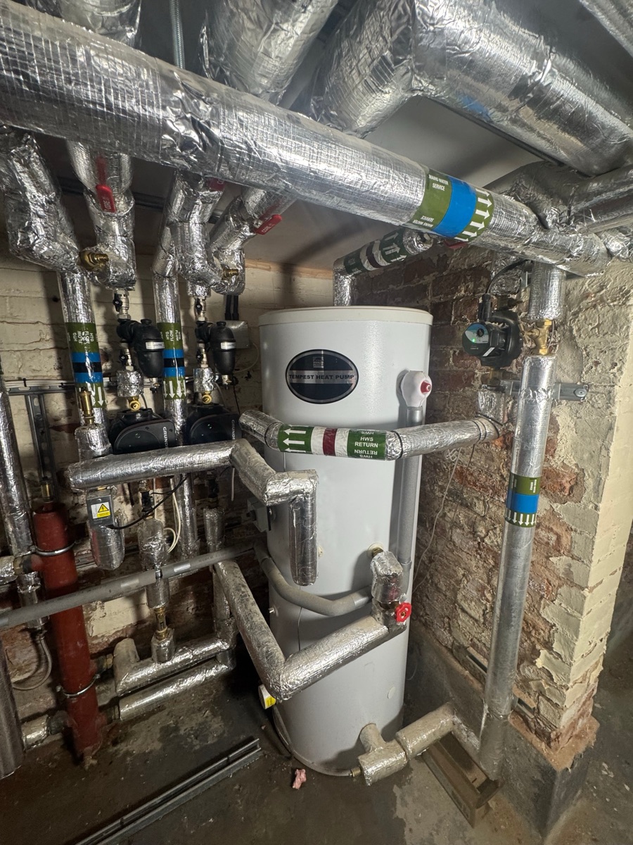 Mitsubishi Electric heat pump service in Manchester City Centre